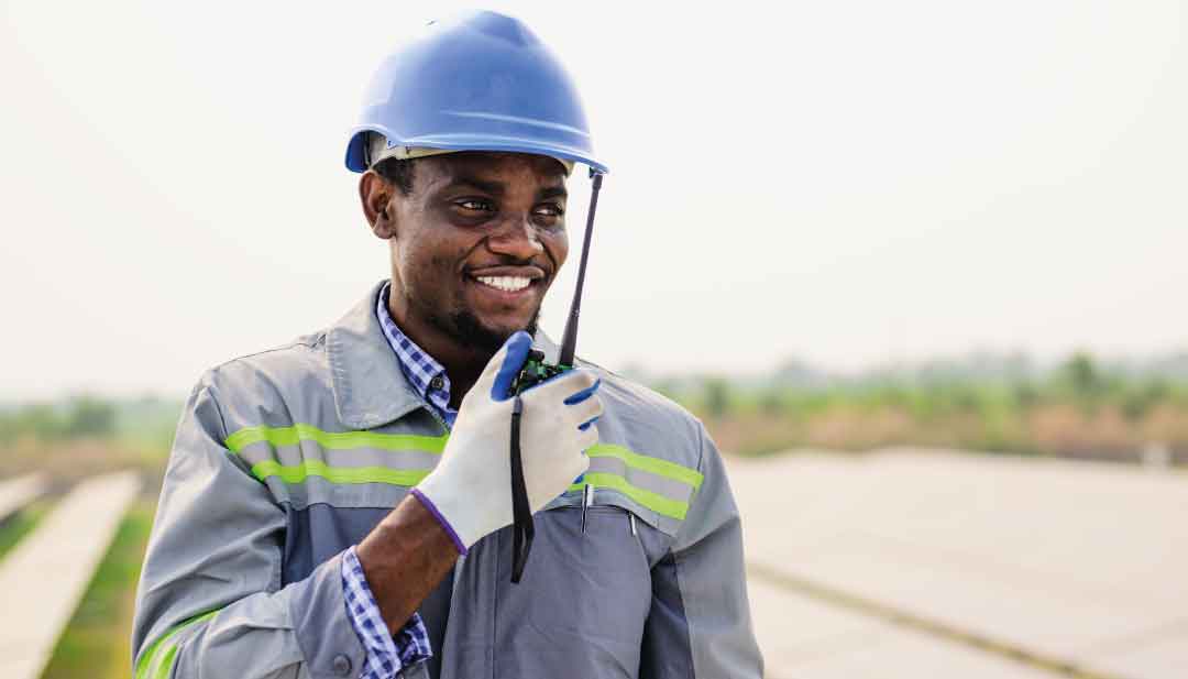 radio communications africa green support